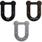 Ekena Millwork Economy Horseshoe Silent Roller Hanger w/ Bolts for Barn Door for 1 3/8" to 1 3/4" Doors GB6008R2AB - alternate 4